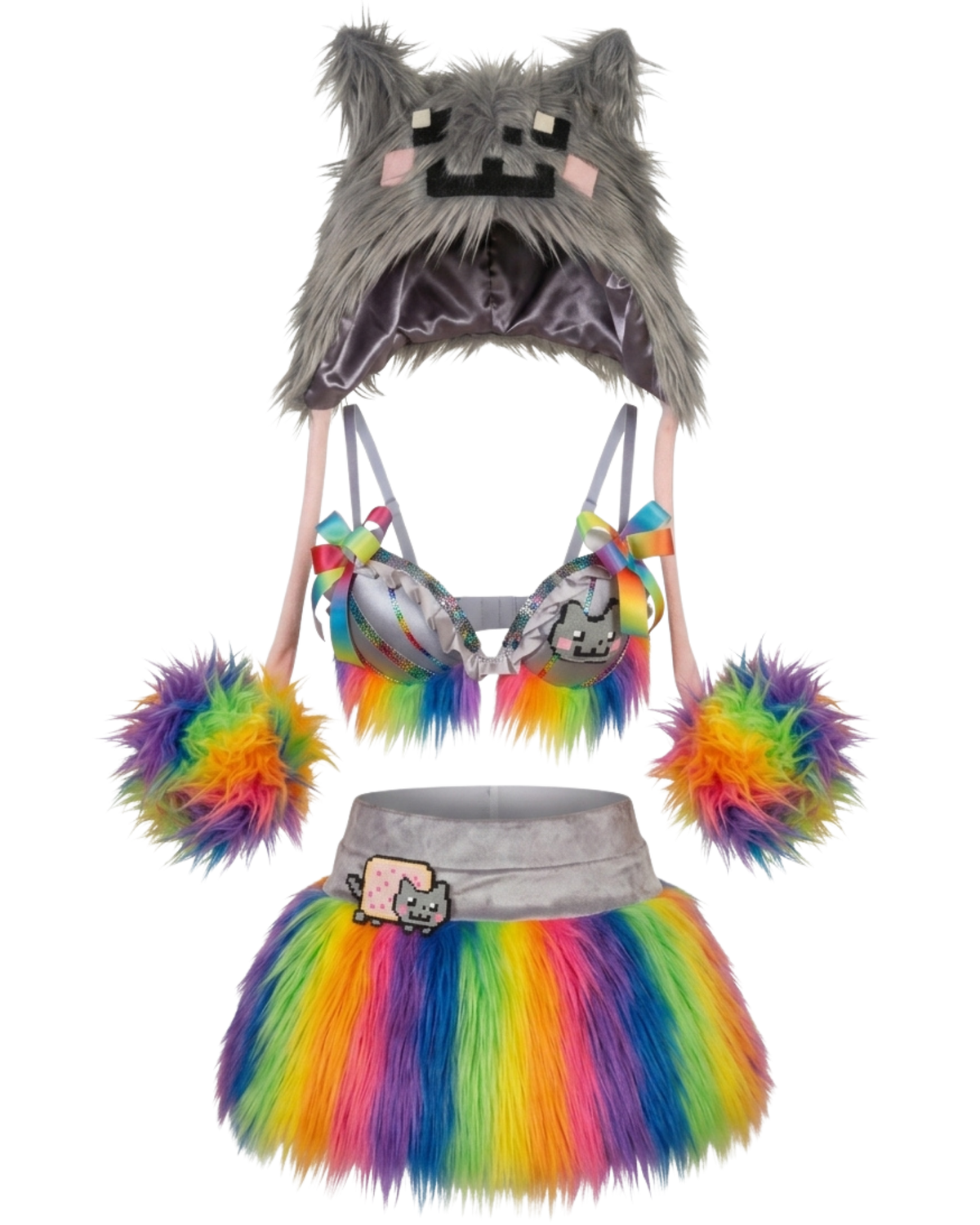 Nyan Cat Rainbow Co-ord Set 🌈